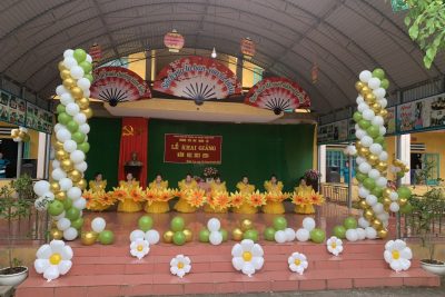 TRƯỜNG TIỂU HỌC NGHĨA LỢI LONG TRỌNG TỔ CHỨC LỄ KHAI GIẢNG NĂM HỌC 2023 – 2024