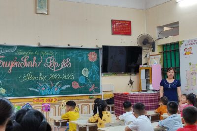 CÔNG TÁC TUYỂN SINH NĂM HỌC 2022-2023 –  Trường Tiểu học Nghĩa Lợi