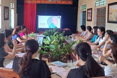 TRƯỜNG TIỂU HỌC XÃ NGHĨA LỢI THỰC HIỆN CHUYỂN ĐỔI SỐ TRONG GIÁO DỤC