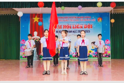 ĐẠI HỘI LIÊN ĐỘI TIỂU HỌC XÃ NGHĨA LỢI_GHI DẤU ẤN, TẠO NIỀM VUI, NIỀM TỰ HÀO TRONG LÒNG ĐỘI VIÊN