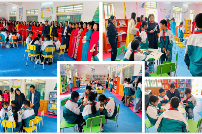 LỄ TRAO TẶNG THIẾT BỊ THƯ VIỆN CỦA CÔNG TY HONDA VIỆT NAM “LAN TỎA TRI THỨC – CHUNG TAY VÌ AN TOÀN VÀ TƯƠNG LAI TRẺ EM”