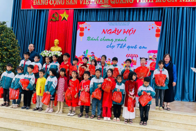 TRẢI NGHIỆM GÓI BÁNH CHƯNG – LAN TỎA YÊU THƯƠNG